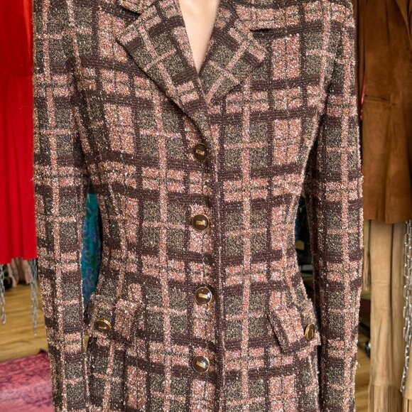 St. John Knit Blazer Dress Size 2 - Picture 5 of 6